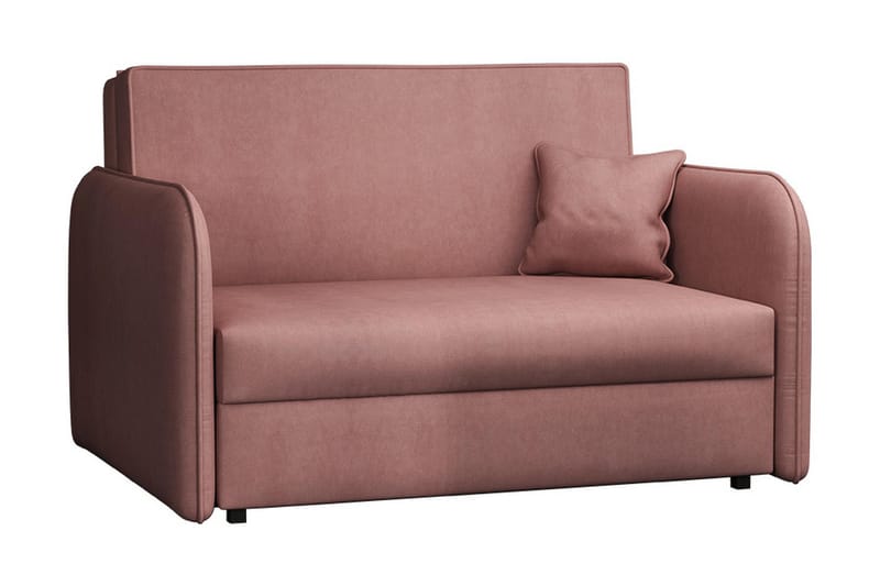 Viva Bäddsoffa - Rosa - Bäddsoffa - Sammetssoffa