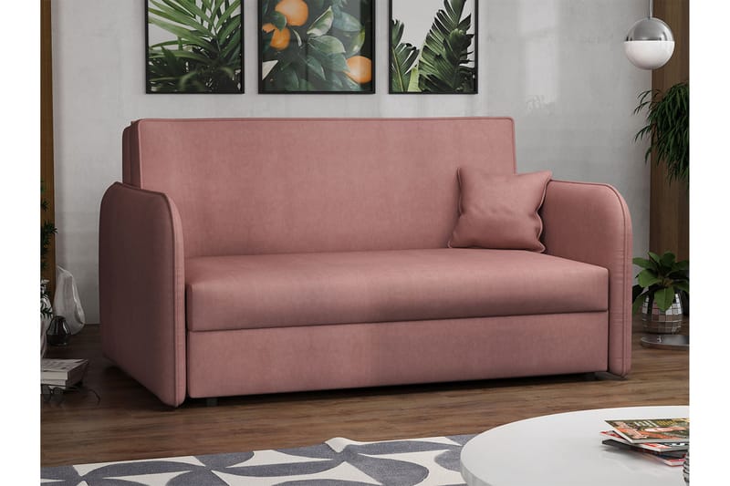 Viva Bäddsoffa - Rosa - Möbler - Soffa - Bäddsoffa
