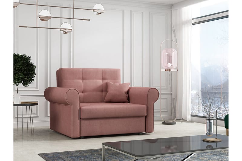 Viva Silver soffa - Rosa - Möbler - Soffa - Bäddsoffa
