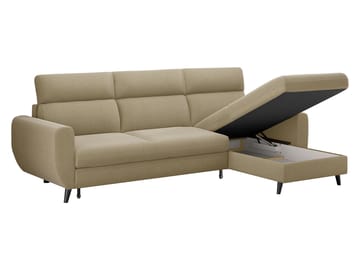Vylon 3-sits Bäddsoffa med divan - grå - Möbler - Soffa - Bäddsoffa