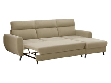 Vylon 3-sits Bäddsoffa med divan - grå - Möbler - Soffa - Bäddsoffa