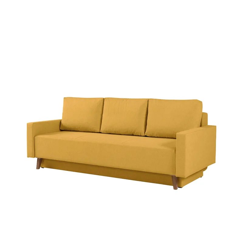 Waldsten 3-sits Bäddsoffa, Gul