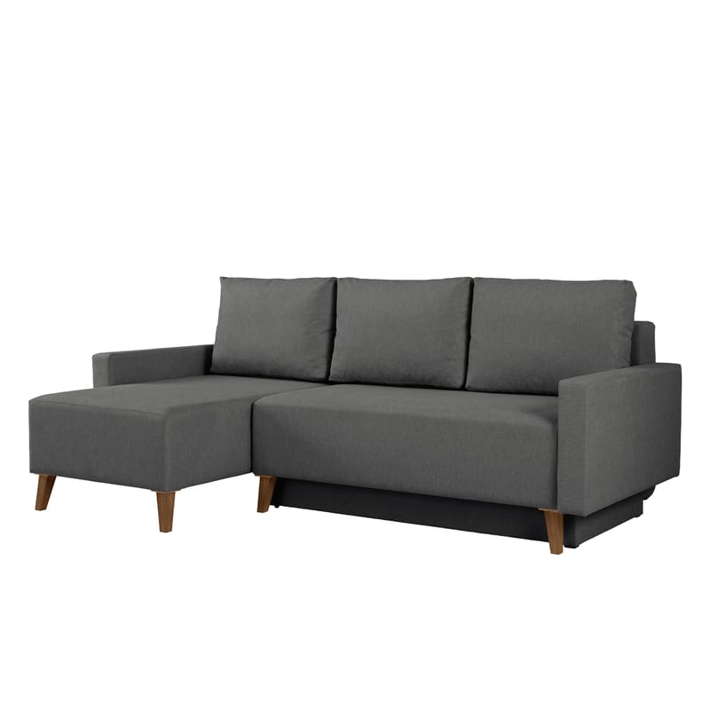 Waldsten 3-sits Bäddsoffa med Divan, Grå