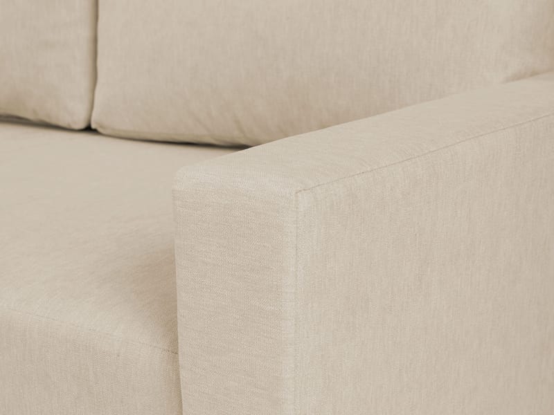 Waldsten 3-sits Bäddsoffa med Divan - Gul - Möbler - Soffa - Bäddsoffa