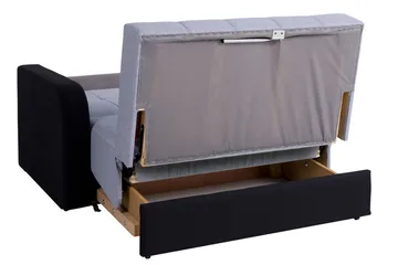 Walton Soffa - Svart - Möbler - Soffa - Bäddsoffa