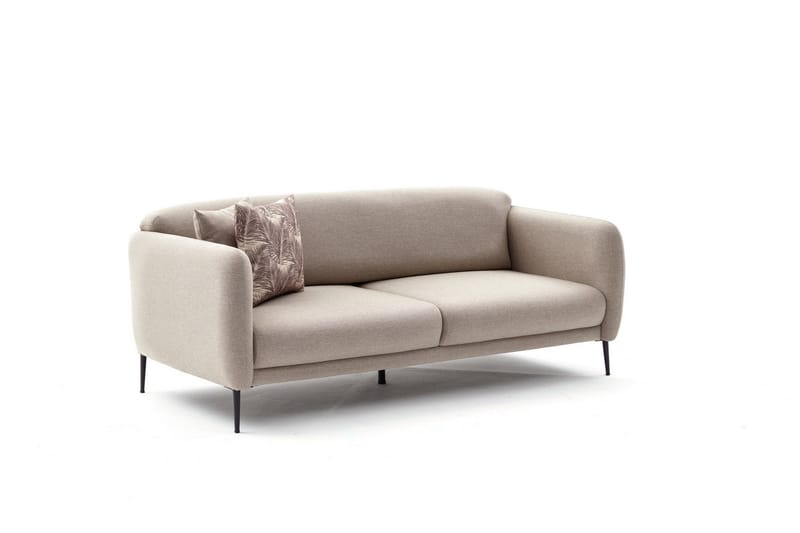 Wenus Bäddsoffa 3-sits 180x90 cm - Beige - Möbler - Soffa - Bäddsoffa