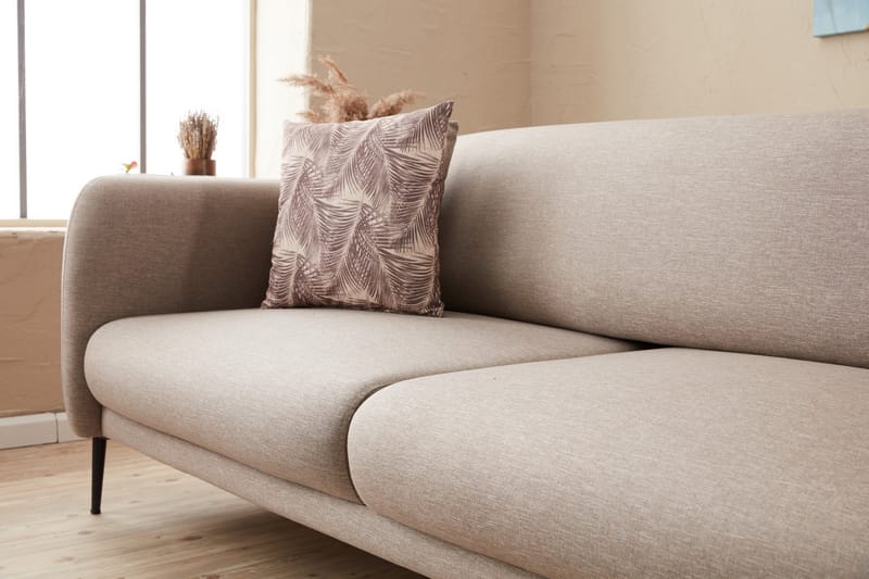 Wenus Bäddsoffa 3-sits 180x90 cm - Beige - Bäddsoffa - Bäddsoffa 3 sits