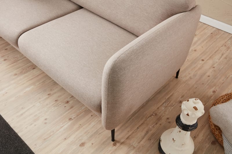 Wenus Bäddsoffa 3-sits 180x90 cm - Beige - Bäddsoffa - Bäddsoffa 3 sits