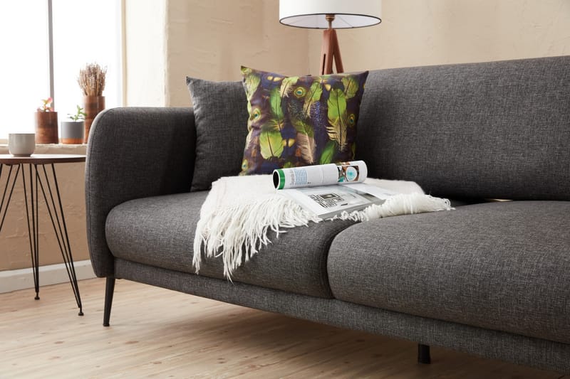 Wenus Divanbäddsoffa 3-sits - Antracit - Bäddsoffa - Hörnbäddsoffa