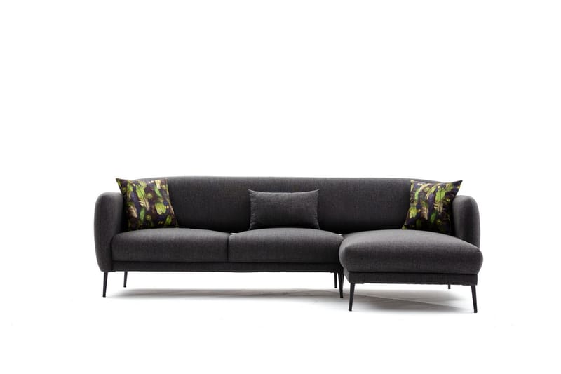 Wenus Divanbäddsoffa 3-sits - Antracit - Möbler - Soffa - Bäddsoffa