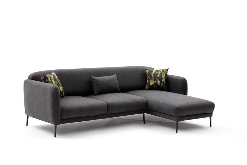 Wenus Divanbäddsoffa 3-sits - Antracit - Möbler - Soffa - Bäddsoffa