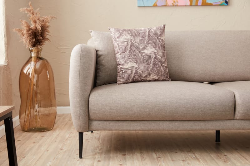 Wenus Divanbäddsoffa 3-sits - Beige - Möbler - Soffa - Bäddsoffa