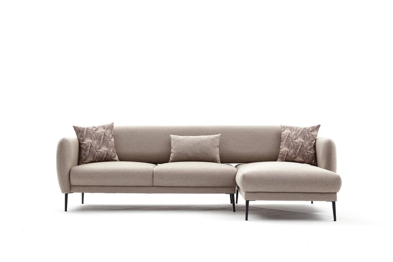 Wenus Divanbäddsoffa 3-sits - Beige - Bäddsoffa - Hörnbäddsoffa