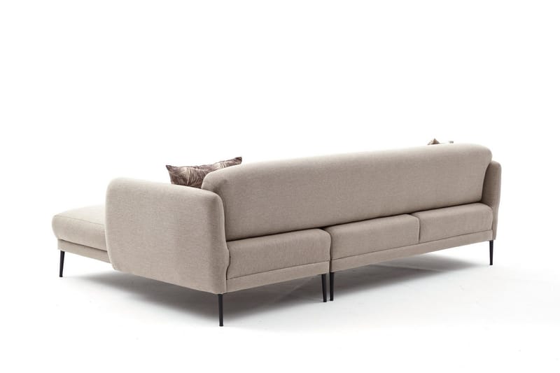 Wenus Divanbäddsoffa 3-sits - Beige - Möbler - Soffa - Divansoffor & schäslongsoffa - 3 sits soffa med divan