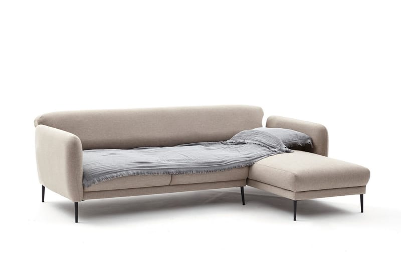 Wenus Divanbäddsoffa 3-sits - Beige - Möbler - Soffa - Divansoffor & schäslongsoffa - 3 sits soffa med divan