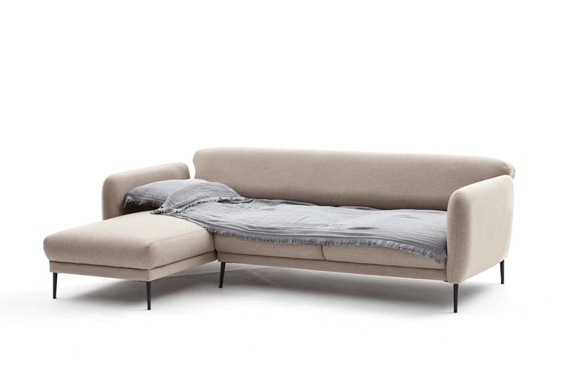 Wenus Divanbäddsoffa 3-sits - Beige - Möbler - Soffa - Divansoffor & schäslongsoffa - 3 sits soffa med divan
