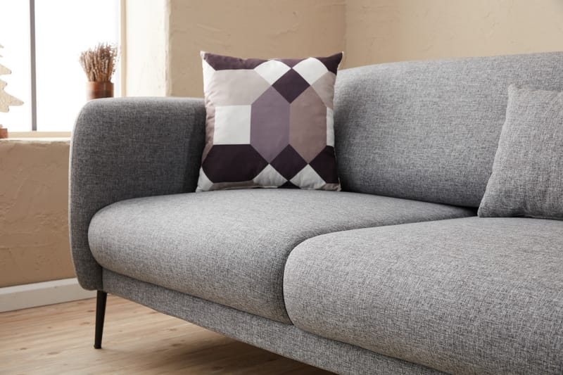 Wenus Divanbäddsoffa 3-sits - Grå - Möbler - Soffa - Bäddsoffa