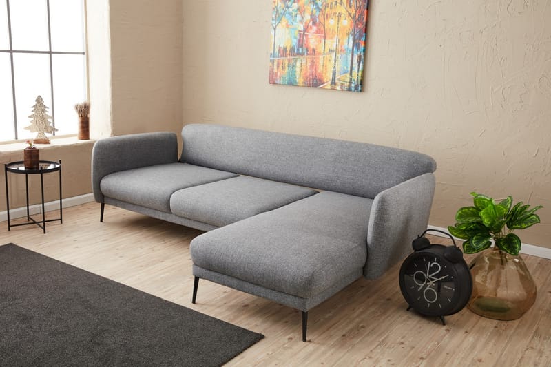 Wenus Divanbäddsoffa 3-sits - Grå - Möbler - Soffa - Bäddsoffa