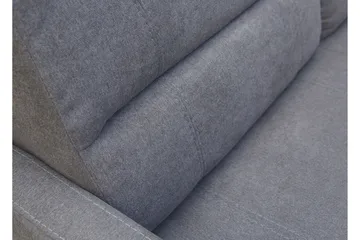 Wibaro Bäddsoffa 144x91x117 cm - Grå - Möbler - Soffa - Bäddsoffa