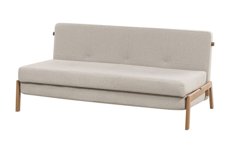 Wigwig Bäddsoffa 2-sits - Beige/Ljust trä - Möbler - Soffa - Bäddsoffa