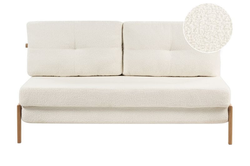 Wigwig Bäddsoffa 2-sits - Vit/Ljust trä - Möbler - Soffa - Bäddsoffa