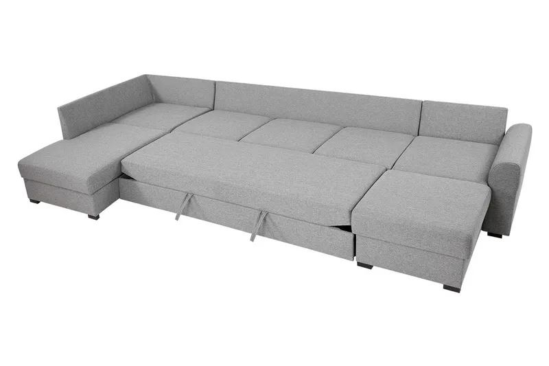 Wilma 6-sits Bäddsoffa - Grå - Möbler - Soffa - Bäddsoffa