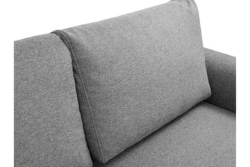 Wilma 6-sits Bäddsoffa med Schäslong i Tyg - Grå - Möbler - Soffa - Bäddsoffa