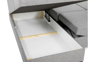 Wilma 6-sits Bäddsoffa - Svart - Möbler - Soffa - Bäddsoffa