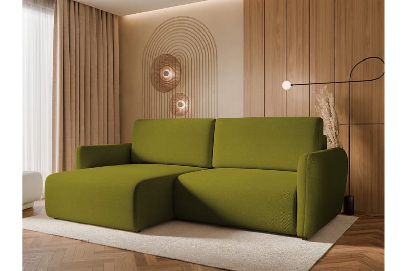 Wymer Bäddsoffa m. Divan 2-sits - Grön - Möbler - Soffa - Bäddsoffa