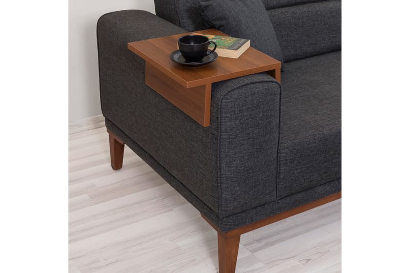 Wyong Bäddsoffa 3-sits 223x94 cm - Antracit - Möbler - Soffa - Bäddsoffa