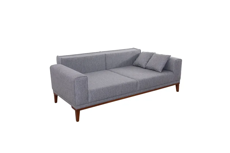 Wyong Bäddsoffa 3-sits 223x94 cm - Grå - Möbler - Soffa - Bäddsoffa