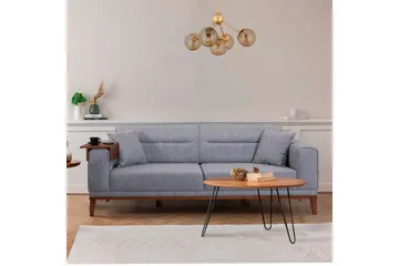 Wyong Bäddsoffa 3-sits 223x94 cm - Grå - Möbler - Soffa - Bäddsoffa