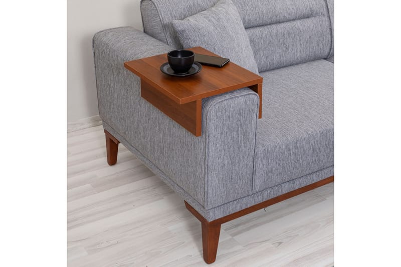 Wyong Bäddsoffa 3-sits 223x94 cm - Grå - Möbler - Soffa - Bäddsoffa