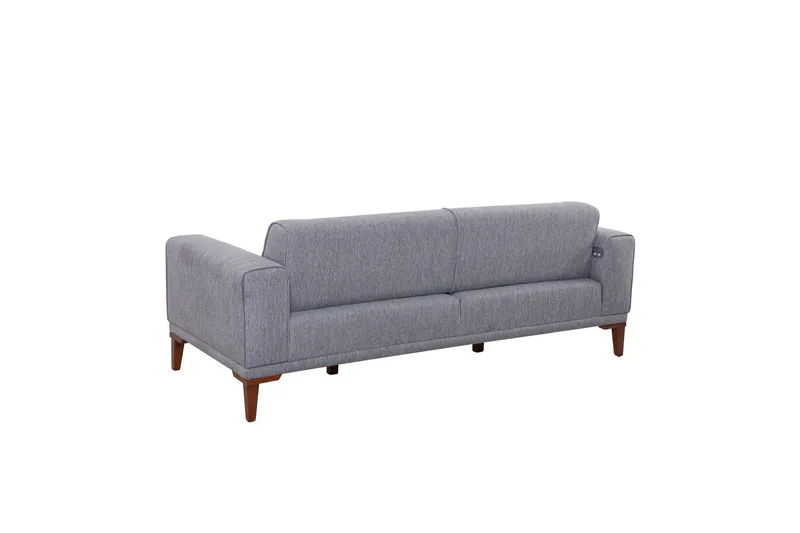 Wyong Bäddsoffa 3-sits 223x94 cm - Grå - Möbler - Soffa - Bäddsoffa