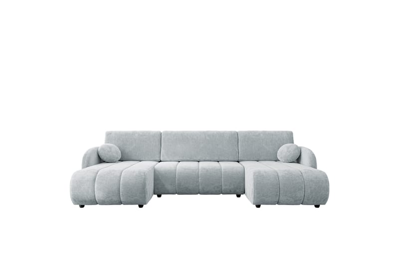 Zarania Bäddsoffa Dubbeldivan 3-sits - Grå - Möbler - Soffa - Bäddsoffa