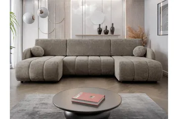 Zarania Bäddsoffa Dubbeldivan 3-sits - Grön - Möbler - Soffa - Bäddsoffa