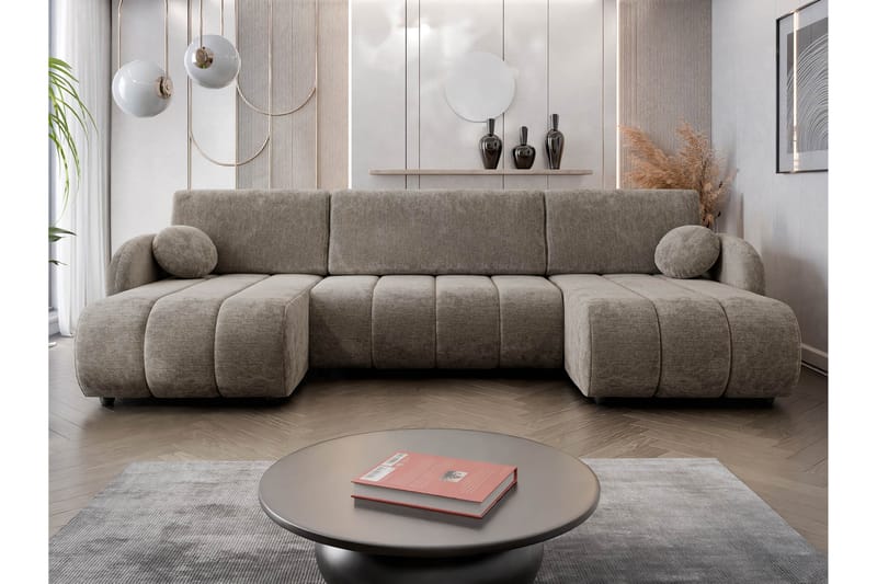 Zarania Bäddsoffa Dubbeldivan 3-sits - Grön - Möbler - Soffa - Bäddsoffa