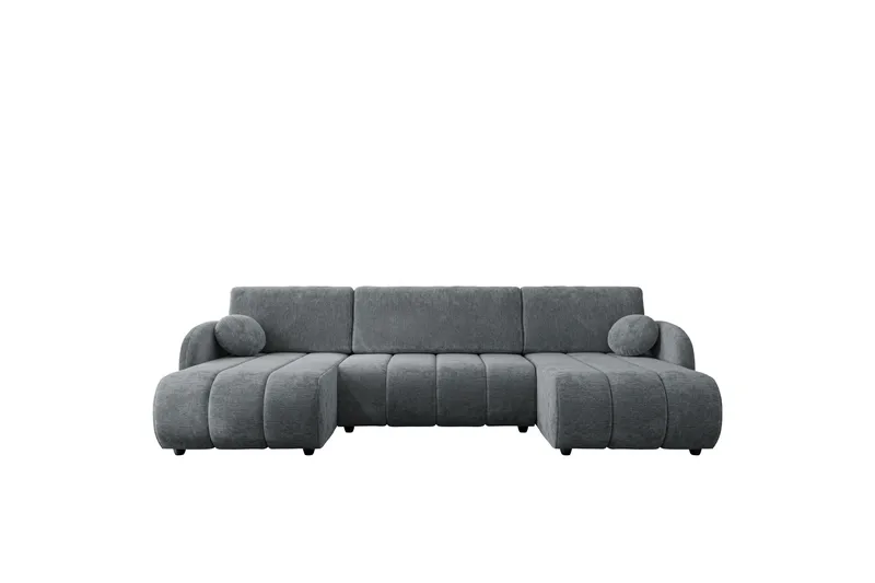 Zarania Bäddsoffa Dubbeldivan 3-sits - Svart - Möbler - Soffa - Bäddsoffa