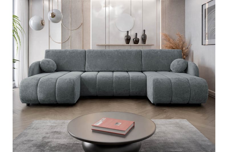 Zarania Bäddsoffa Dubbeldivan 3-sits - Svart - Möbler - Soffa - Bäddsoffa
