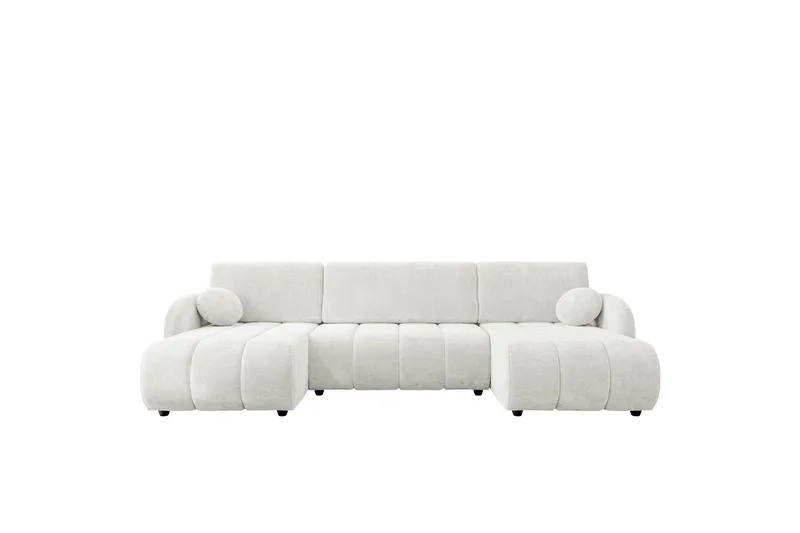 Zarania Bäddsoffa Dubbeldivan 3-sits - Vit - Möbler - Soffa - Bäddsoffa