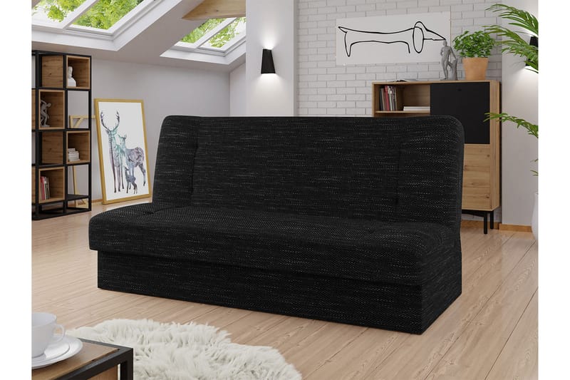 Zelka 3-sits Bäddsoffa - Grå - Möbler - Soffa - Bäddsoffa