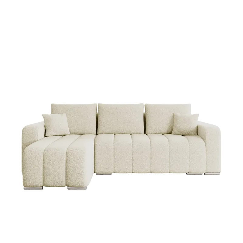 Zulueta 3-sits Bäddsoffa med divan - Lambi 08 (beige) - Möbler - Soffa - Bäddsoffa