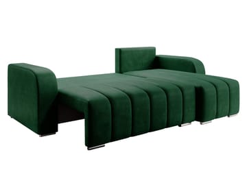Zulueta 3-sits Bäddsoffa med divan - Lambi 11 (ljusgrå) - Möbler - Soffa - Bäddsoffa