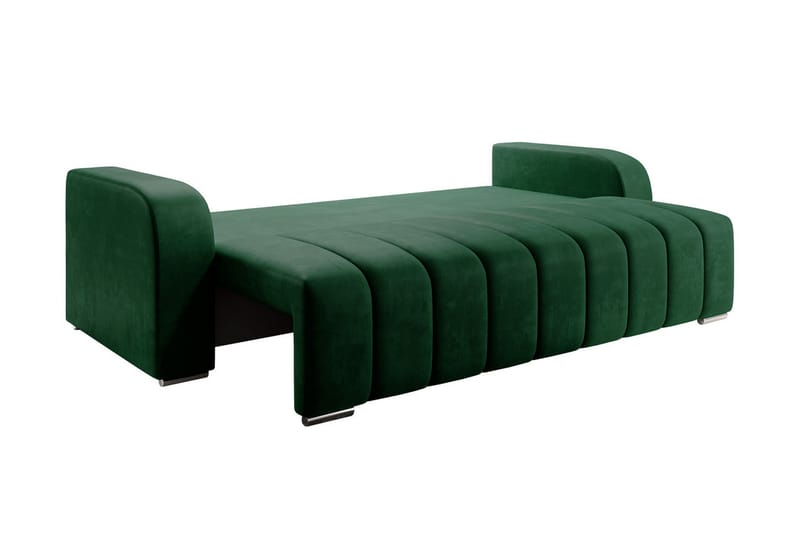 Zulueta 4-sits Bäddsoffa Vänster - Brun - Möbler - Soffa - Bäddsoffa