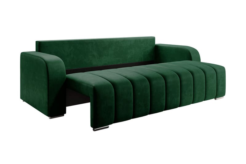 Zulueta 4-sits Bäddsoffa Vänster - Brun - Möbler - Soffa - Bäddsoffa