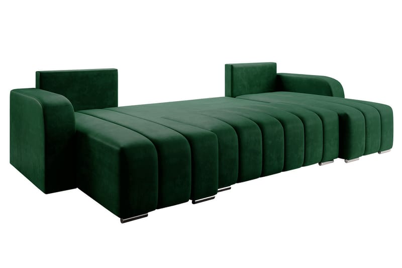 Zulueta 8-sits Bäddsoffa Höger - Brun - Möbler - Soffa - Bäddsoffa
