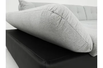 Zumar 4-sits Bäddsoffa Höger - Grå - Möbler - Soffa - Bäddsoffa