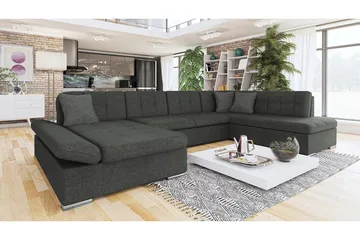 Zumar 4-sits Bäddsoffa Universal - Grå - Möbler - Soffa - Bäddsoffa