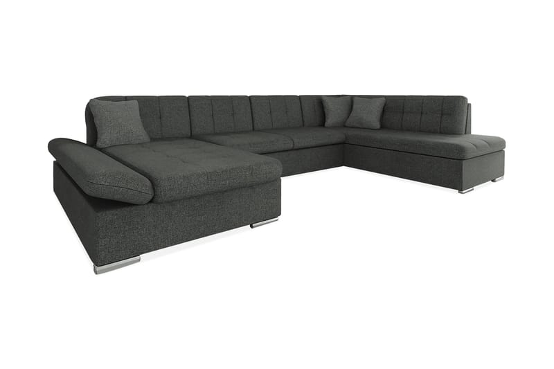 Zumar 4-sits Bäddsoffa Universal - Grå - Bäddsoffa - Bäddsoffa divan