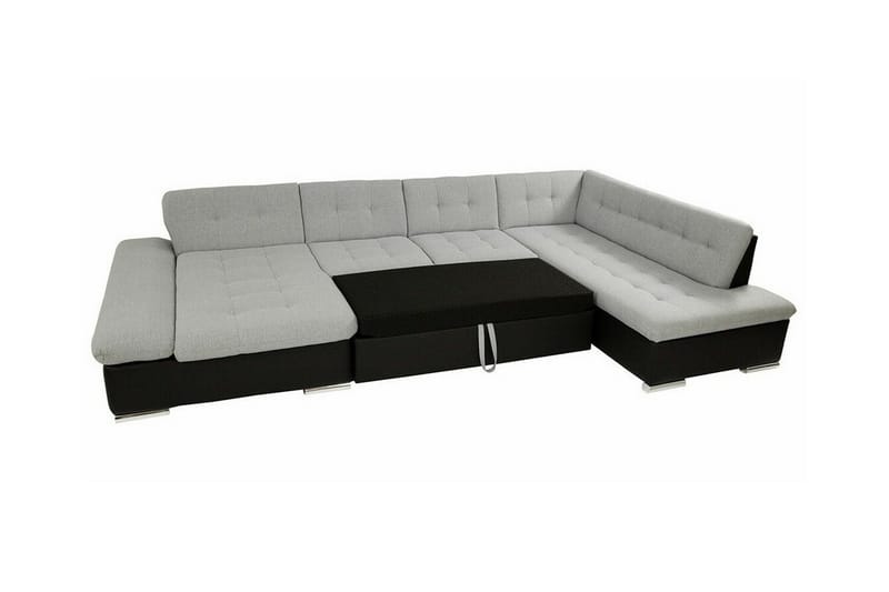 Zumar 4-sits Hörnbäddsoffa Beige/Light beige - Möbler - Soffa - Bäddsoffa